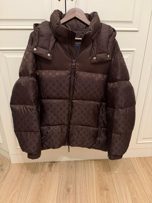 Louis Vuitton Monogram Custom Puffer Jacket